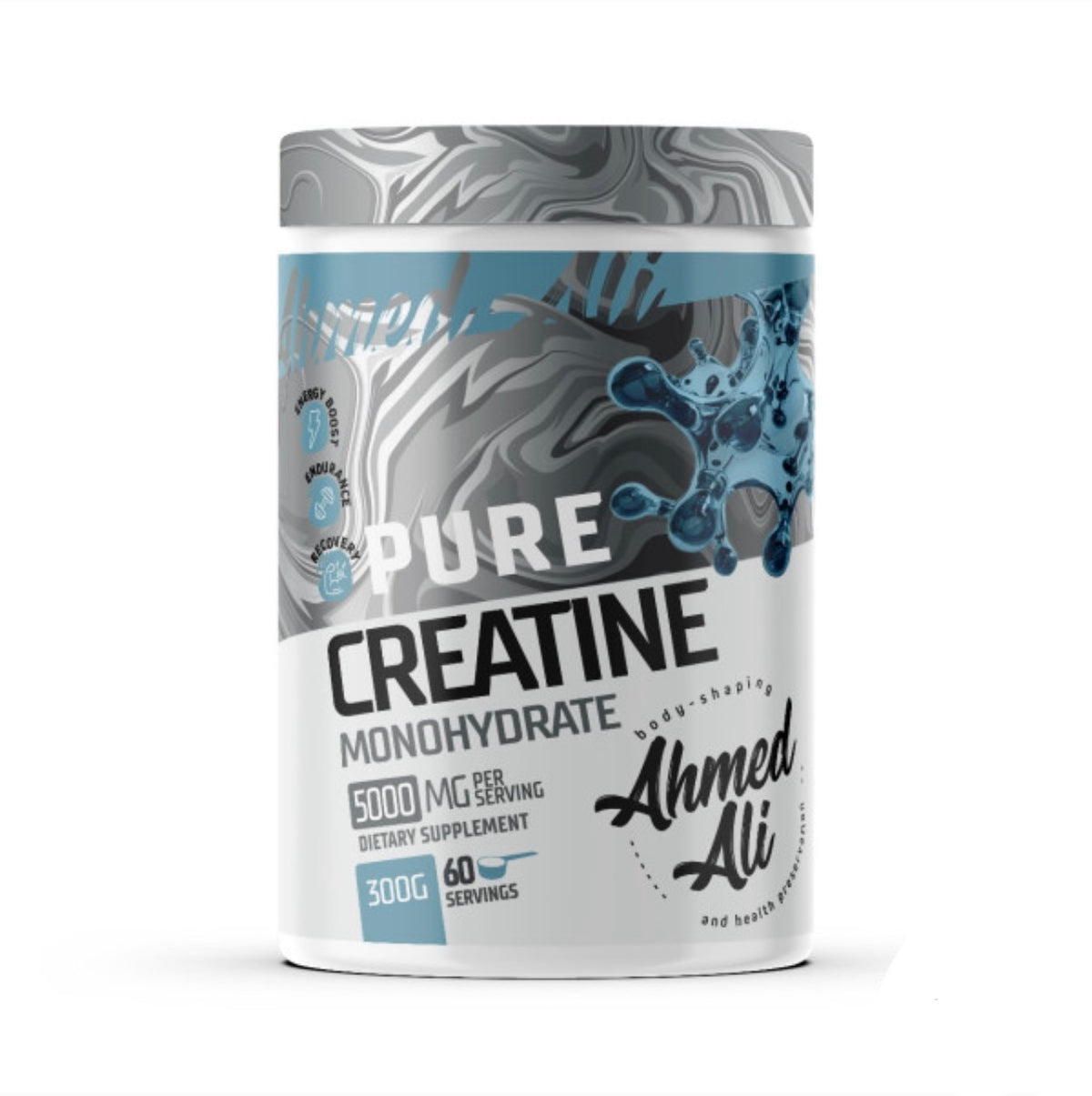 Creatine Ahmed Ali 300g | 60 Servings | Creatine Monohydrate