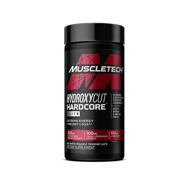 MuscleTech Hydroxycut Hardcore Elite - 100 Rapid-Release Thermo Caps