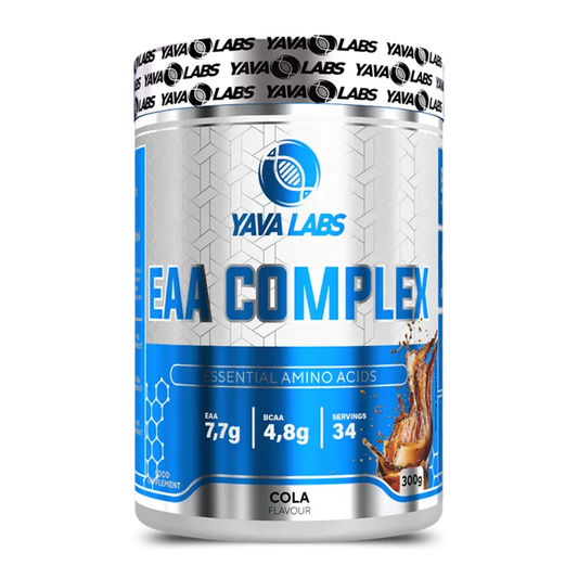 Yava Labs EAA Complex – Essential Amino Acids Cola & lemon Flavour (300g / 34 Servings)