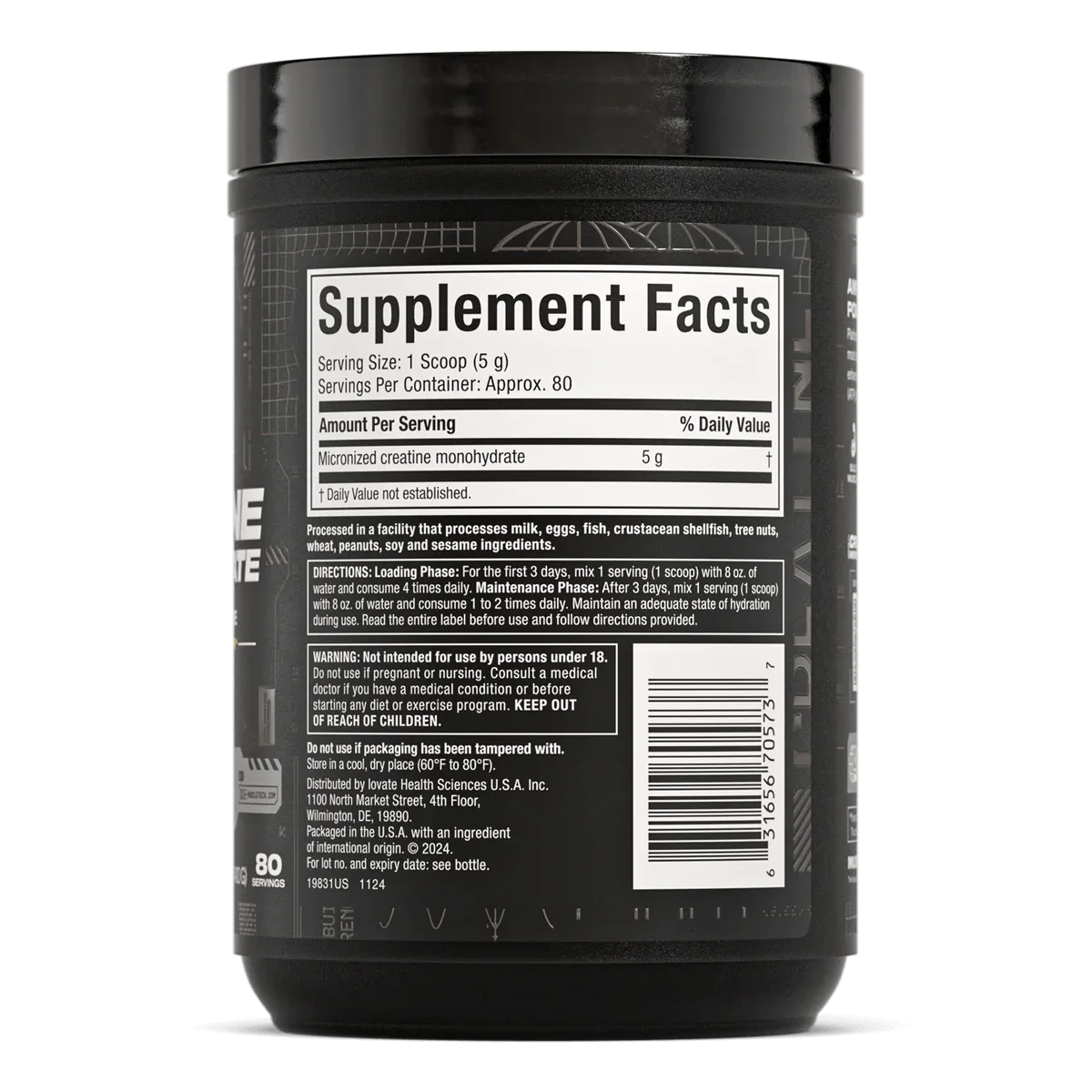 MuscleTech Platinum 100% Creatine 400g - Unflavored