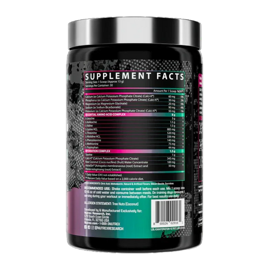 Nutrex Research EAA+ Hydration – Strawberry Watermelon (390g / 30 Servings)