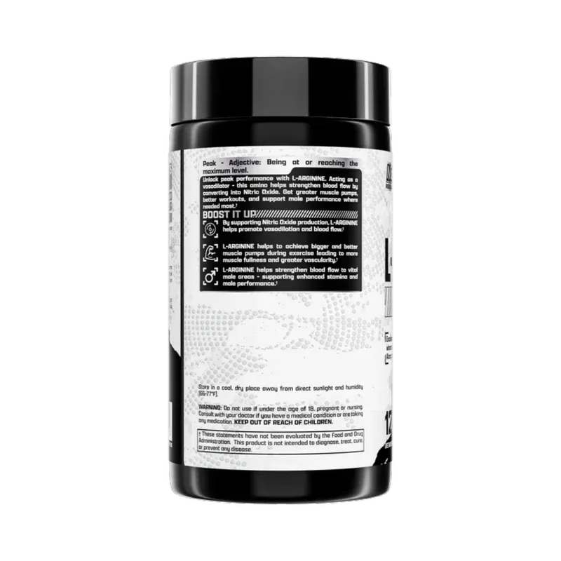 Nutrex Research L-Arginine 1000 - Nitric Oxide Booster | 120 Capsules