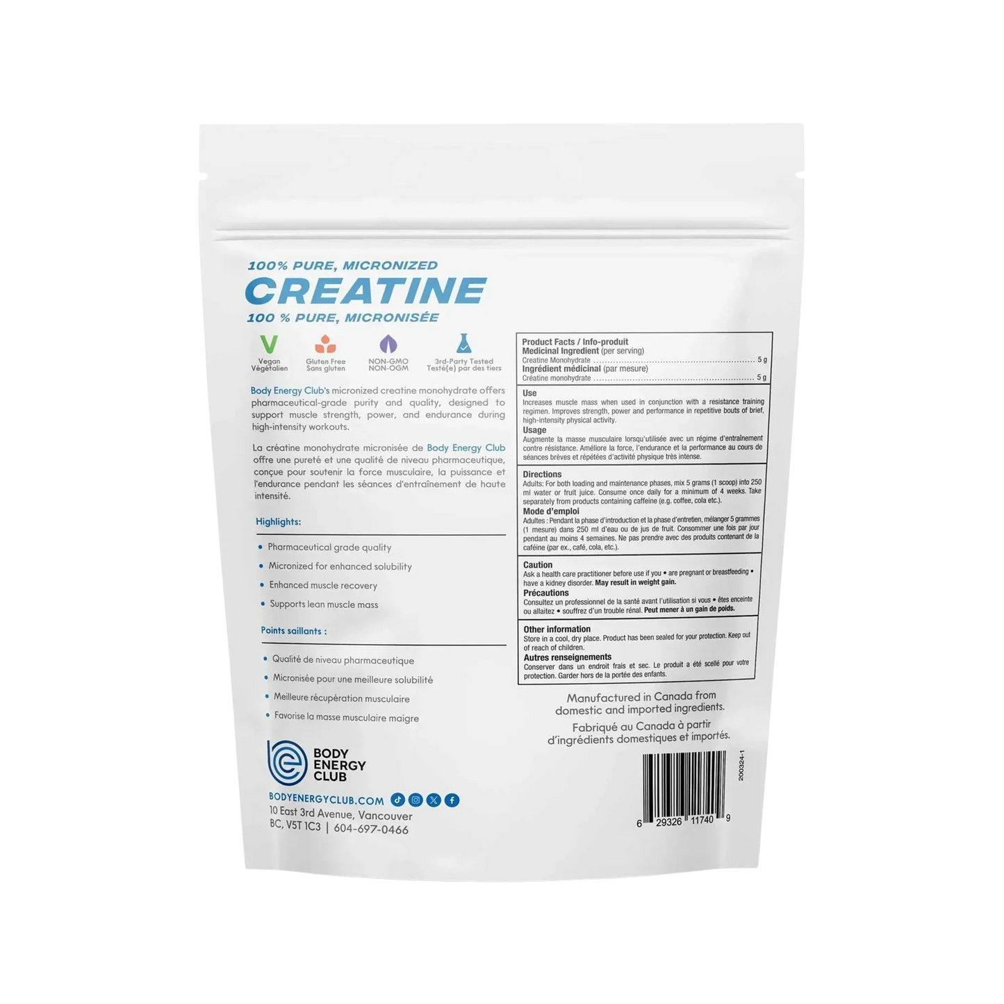 Nutriversum Basic Creatine Monohydrate - Unflavored