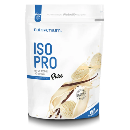 Nutriversum ISO PRO Pure –  Vanilla(1000g / 40 Servings)