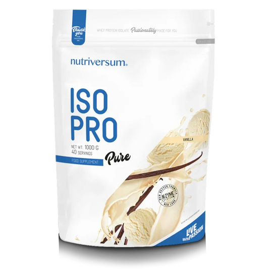 Nutriversum ISO PRO Pure –  Vanilla(1000g / 40 Servings)