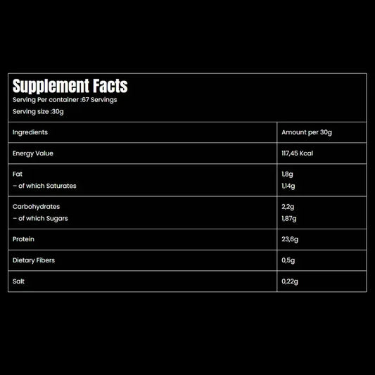 Marvelous Nutrition Muscles 100% Whey Protein Concentrate – White Chocolate Cookies