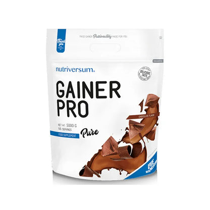 Nutriversum Gainer Pro Pure – Chocolate Flavour (5000g / 66 Servings)