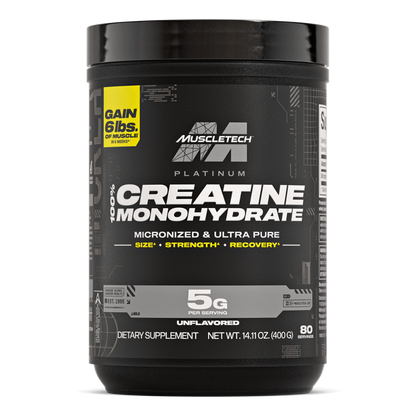 MuscleTech Platinum 100% Creatine 400g - Unflavored