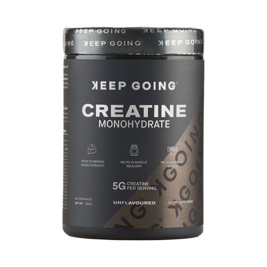 KEEP GOING, Creatine Monohydrate, 300g, 60 Servings