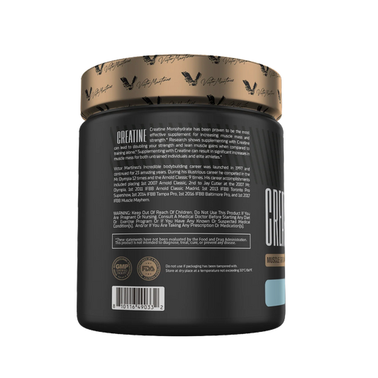 Victor Martinez, Creatine Monohydrate, Unflavored, 300G, 60 Servings