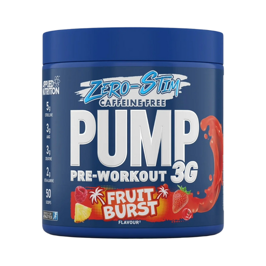 Applied Nutrition, PUMP 3G Zero Stim, 375G, 25 Servings