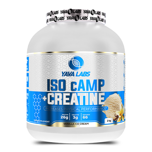 Yava Labs Whey Camp + Creatine – Strawberry Ice Cream (2 kg / 66 Servings)