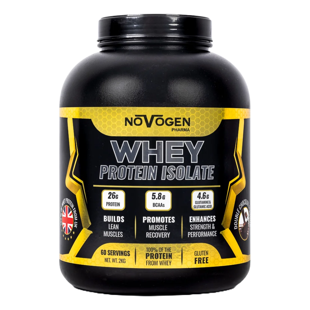 Novogen pharma, Whey protein Isolate, 2kg, 60 Serving