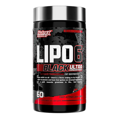 Nutrex Research Lipo 6 Black Ultra Concentrate - 60 Liqui-Caps