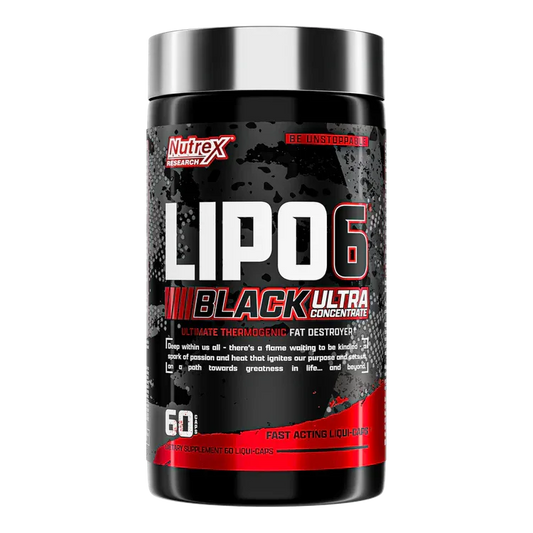 Nutrex Research Lipo 6 Black Ultra Concentrate - 60 Liqui-Caps