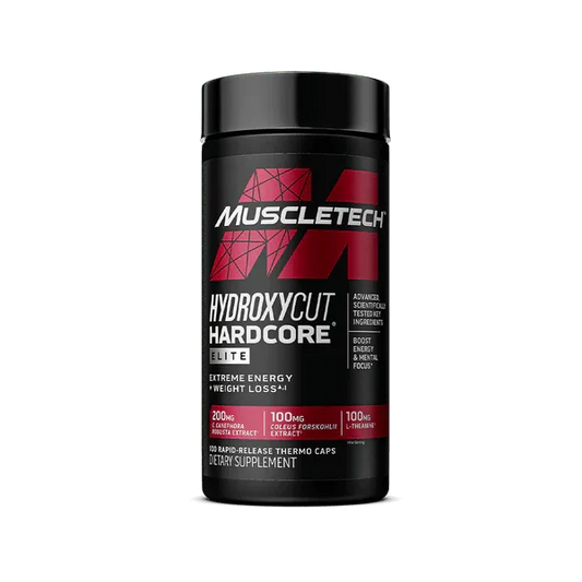 MuscleTech Hydroxycut Hardcore Elite - 100 Rapid-Release Thermo Caps