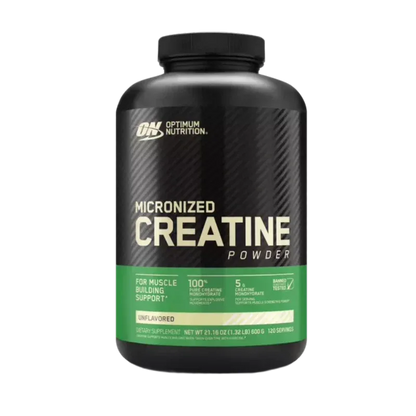 Optimum Nutrition Micronized Creatine Powder – Unflavored (600g / 120 Servings)