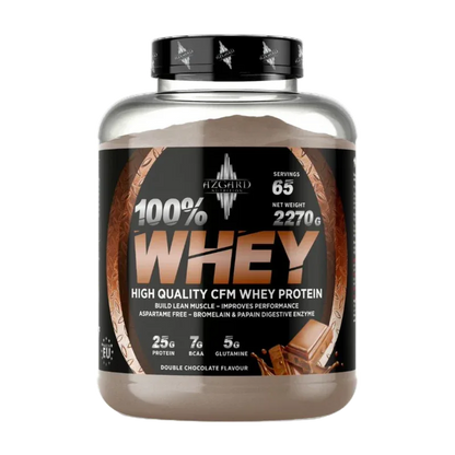 Azgard Nutrition 100% Whey CFM Protein – Double Chocolate | 65 Servings