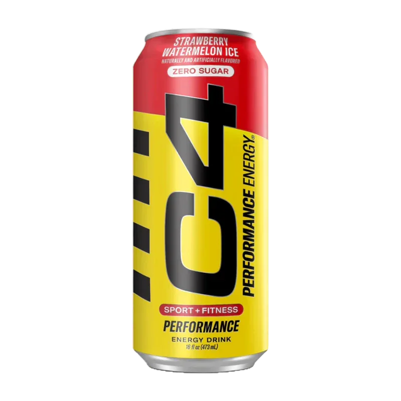 C4 Performance Energy Drink - Strawberry Watermelon Ice | Zero Sugar