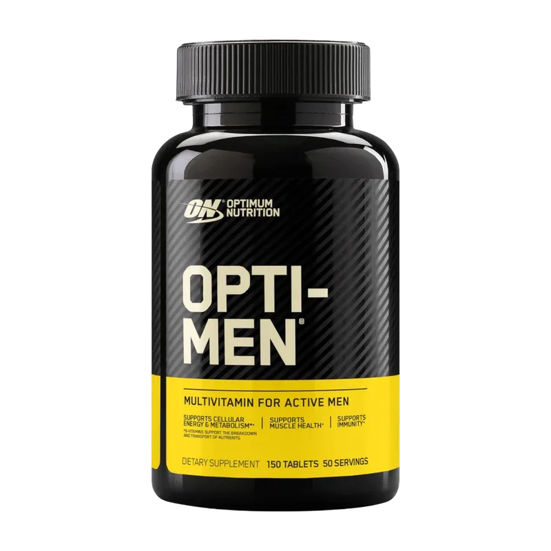 Optimum Nutrition Opti-Men Multivitamin for Active Men | 150 Tablets | 50 Servings
