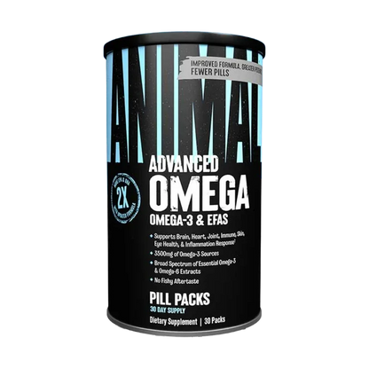 Animal Advanced Omega – Omega-3 & EFAs | 30 Day Supply | 30 Pill Packs