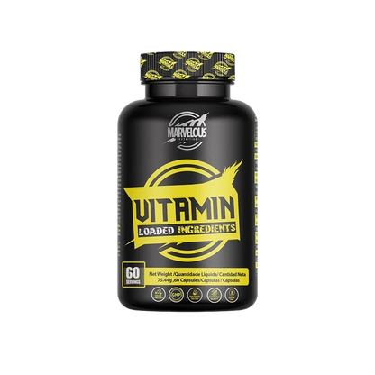 Marvelous Nutrition Vitamin – Loaded Ingredients Multivitamin | GMP Certified | 60 Servings | 60 Capsules