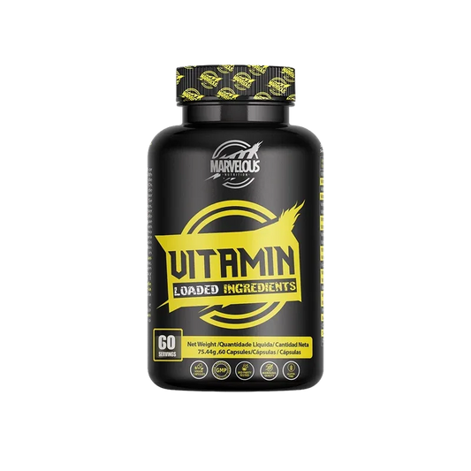 Marvelous Nutrition Vitamin – Loaded Ingredients Multivitamin | GMP Certified | 60 Servings | 60 Capsules