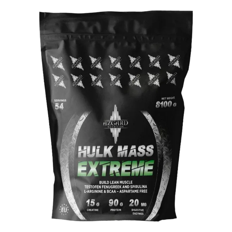 Hzgard Nutrition Hulk Mass Extreme – Lean Mass Gainer (8100g / 54 Servings)