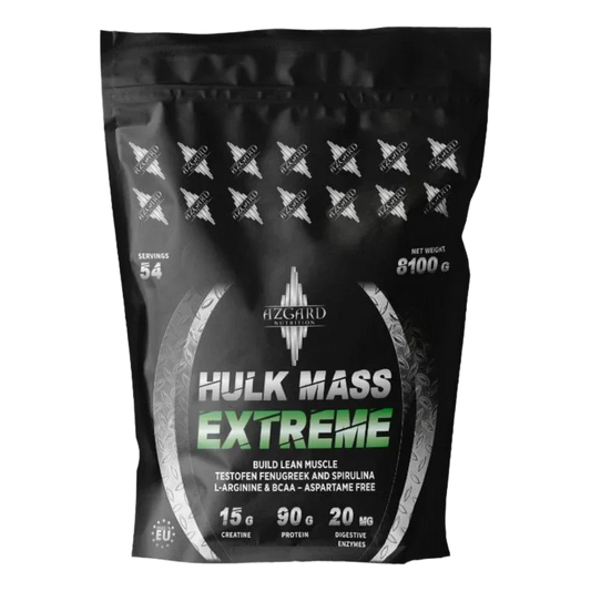 Hzgard Nutrition Hulk Mass Extreme – Lean Mass Gainer (8100g / 54 Servings)
