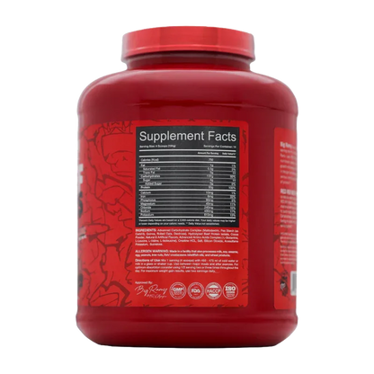 Big Ramy Labs Red Rex Beef Mass Gainer – Chocolate (6lbs / 2722g)