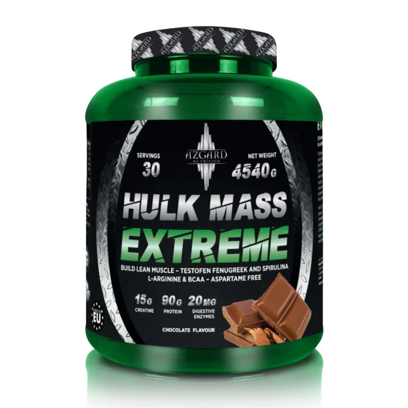 Hzgard Nutrition Hulk Mass Extreme – Chocolate Flavour (4540g / 30 Servings)
