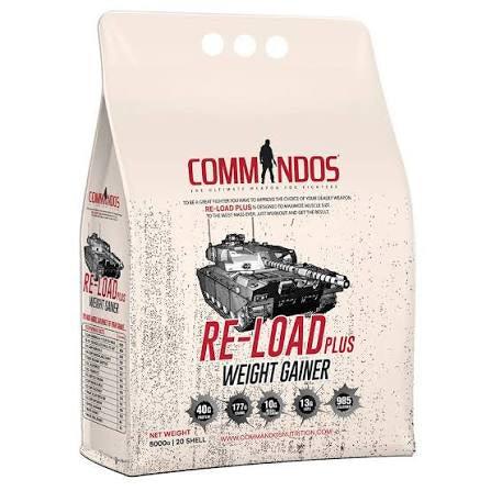 Commandos Re-Load Plus Weight Gainer (5000g / 30 Servings)