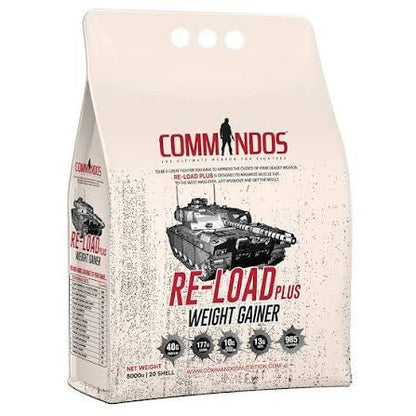 Commandos Re-Load Plus Weight Gainer (5000g / 30 Servings)