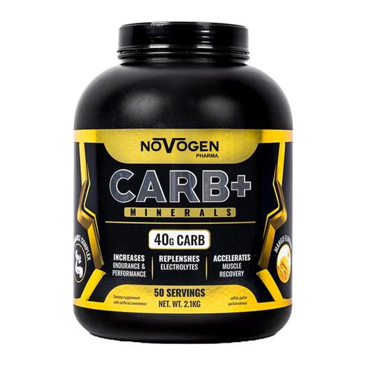 Novogen Pharma Carb+ Minerals – Mango Flavour (2.1kg / 50 Servings)