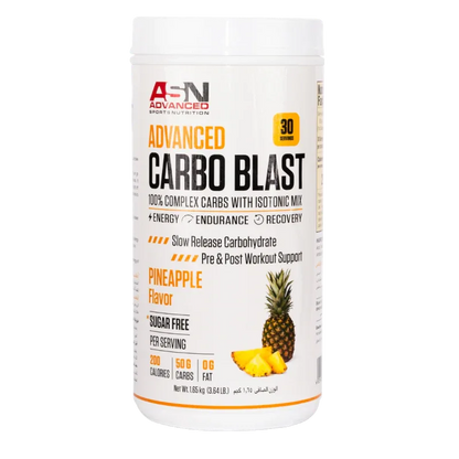 ASN Advanced Sport Nutrition Carbo Blast – Pineapple Flavour (1.65kg / 30 Servings)