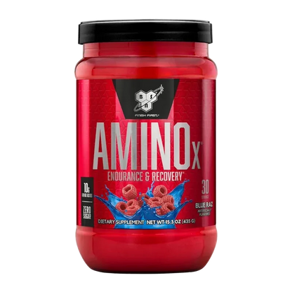 BSN AminoX Endurance & Recovery – Blue Raz (435g / 30 Servings)