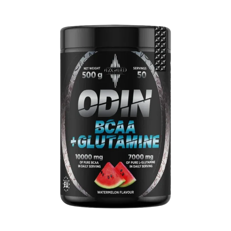 Hzgard Nutrition ODIN BCAA + Glutamine – Watermelon Flavour (500g / 50 Servings)