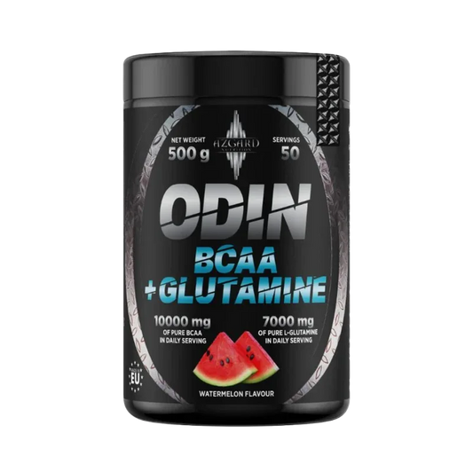 Hzgard Nutrition ODIN BCAA + Glutamine – Watermelon Flavour (500g / 50 Servings)