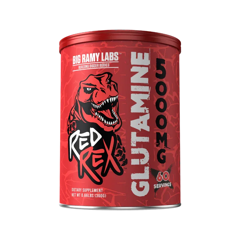 Big Ramy Labs Red Rex Glutamine 5000mg – (300g / 60 Servings)