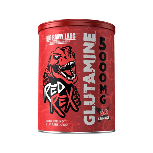 Big Ramy Labs Red Rex Glutamine 5000mg – (300g / 60 Servings)