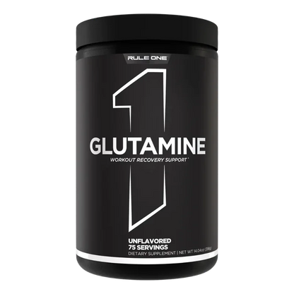 Rule One R1 Glutamine Workout Recovery Support – Unflavored (398g / 75 Servings)