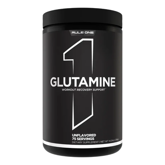 Rule One R1 Glutamine Workout Recovery Support – Unflavored (398g / 75 Servings)