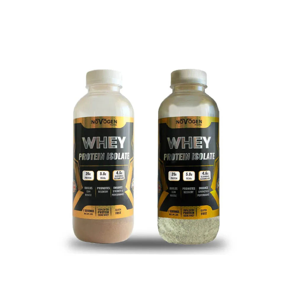 Novogen Pharma Whey Protein Isolate Ready-to-Drink – 26g Protein, Gluten Free (325ml)