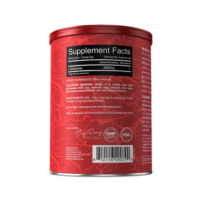 Big Ramy Labs Red Rex Glutamine 5000mg – (300g / 60 Servings)