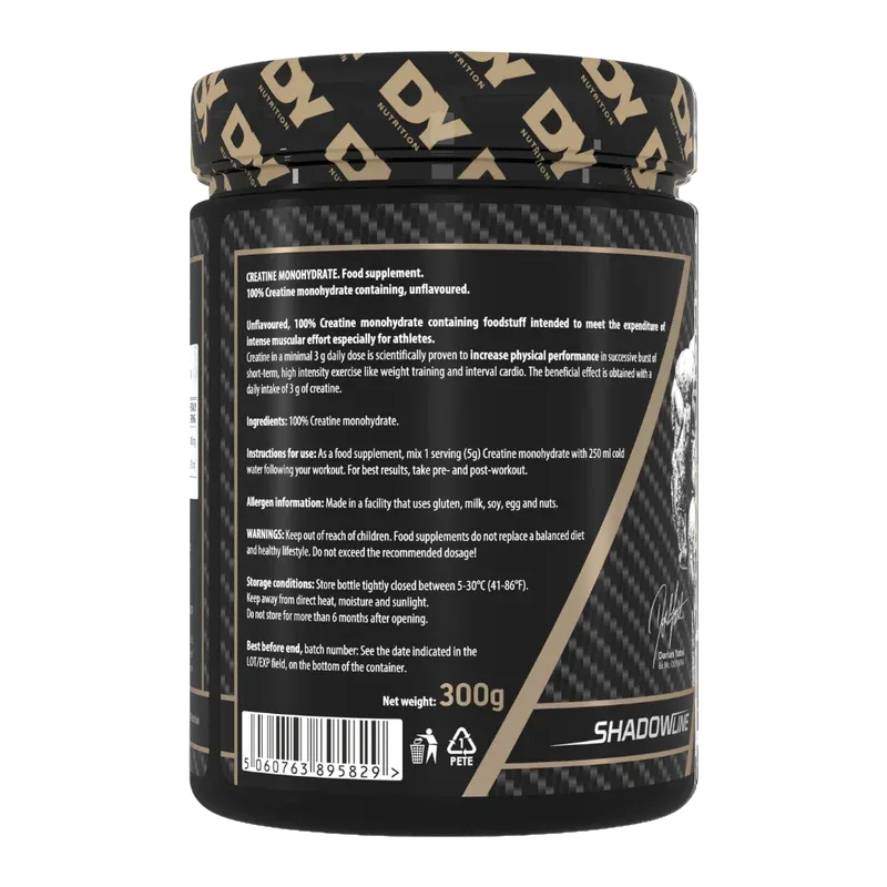 DY Nutrition Creatine Monohydrate 300g – Unflavoured