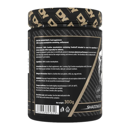 DY Nutrition Creatine Monohydrate 300g – Unflavoured