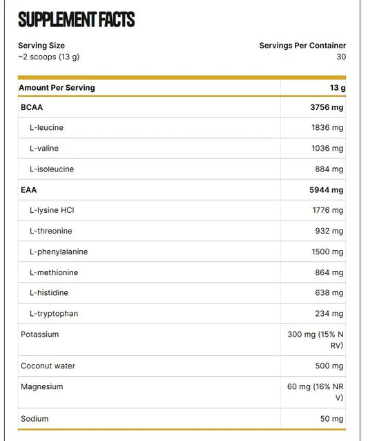 Kevin Levrone Signature Series Gold EA Amino – Gold Line (390g)