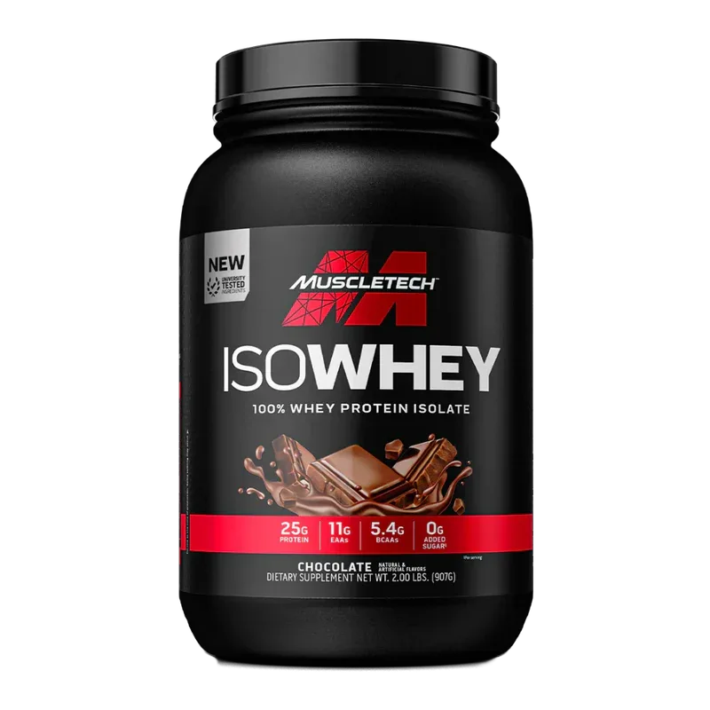 MuscleTech IsoWhey 100% Whey Protein Isolate – Chocolate | 2 lbs
