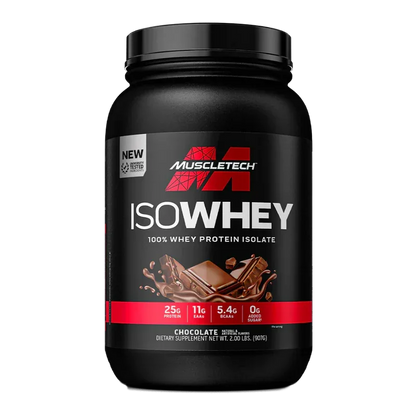 MuscleTech IsoWhey 100% Whey Protein Isolate – Chocolate | 2 lbs