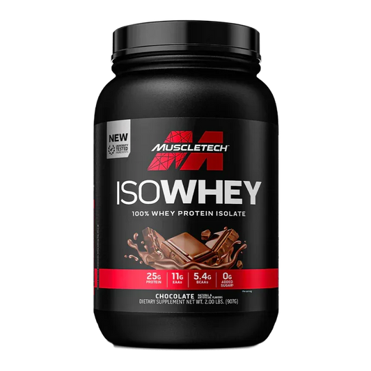 MuscleTech IsoWhey 100% Whey Protein Isolate – Chocolate | 2 lbs